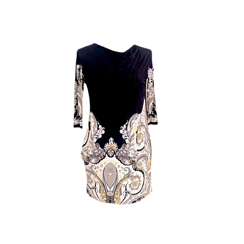 🖤𝐄𝐓𝐑𝐎 Milano Baroque print jersey sheath
